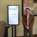 Cvista welcome sign